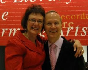  Marti LoMonaco and Kevin Winkler, TLA Awards Ceremony, 2010 (Photo: Bronwen Densmore)