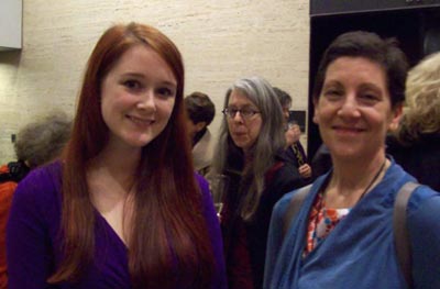 Lisbeth Wells-Pratt and Nancy Friedland, TLA Awards Ceremony, 2012 (Photo: Angela Weaver)