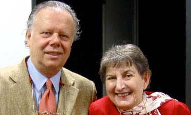 John Lahr and Mary Henderson, TLA Awards Ceremony, 2006 (Photo: Devyn Summy)