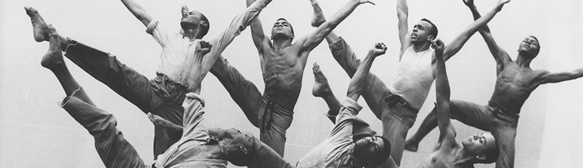 Donald McKayle & Company in "Rainbow 'Round My Shoulder," 1961. © Harvard Theatre Collection