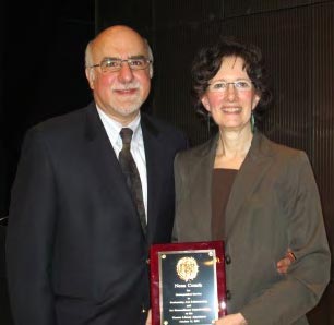  Peter Coccia and Nena Couch, TLA Awards Ceremony, 2012 (Photo: Susan Brady)